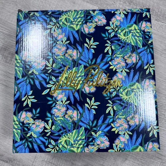 Lilly Pulitzer Candlestick Holders - Picture 2 of 10